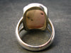 Rare Pink Tugtupite Sterling Silver Ring From Greenland - Size 8.5