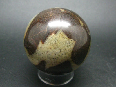 Rare Staurolite crystal in matrix Sphere Ball from Russia - 2.1"