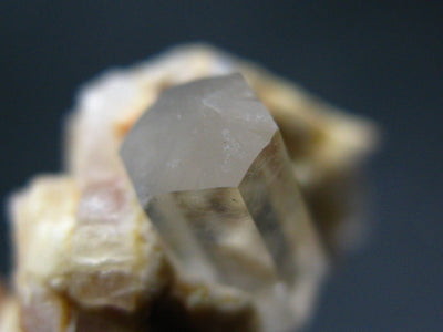 Phenakite Phenacite Gem Crystal on matrix from Mogok Burma / Myanmar 1.2"