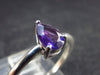 Siberian Amethyst!! Natural Faceted Rich Purple Color Amethyst Sterling Silver Ring - 1.05 Grams - Size 4