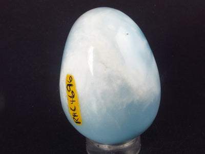 Larimar Egg From Dominican Republic - 1.5"