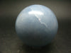 Fine Angelite Angellite Sphere Ball From Peru - 2.2"