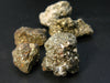 Lot of 5 Natural Rough Pyrite from Mexico