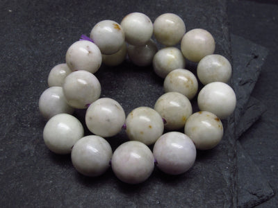Hackmanite Genuine Bracelet ~ 7 Inches ~ 8mm Round Beads