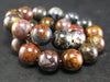 Pietersite Round Bracelet from Africa - 7" - 8mm Beads