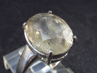Gem Petalite Sterling Silver Ring - 3.8 Grams - Size 6