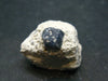 Large Blue Sapphire Corundum Cluster From Madagascar - 1.1"