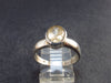 Fabulous Untreated Faceted Gem Imperial Topaz 925 Silver Ring from Brazil - 3.78 Grams - Size 8.5