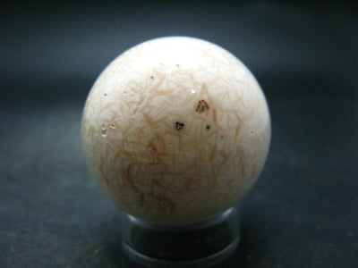 Large Scolecite Sphere From India - 1.8"