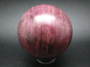 Rare Red Thulite Sphere Ball From Norway - 3.1" - 710 Grams