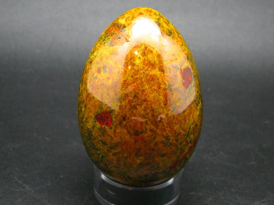 Georgian Treasure from the Earth!! Rare Golden Orpiment & Realgar Egg from Georgia - 2.5"