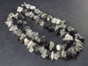 Lot of 3 Tourmaline in Quartz Necklaces From Brazil - 18"
