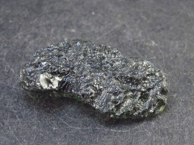 Rare Moldavite Tektite Raw Piece From Czech Republic - 1.3" - 6.7 Grams