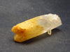 Rare Mango Quartz w/ Hallyosite Crystal From Colombia - 1.6" - 11.3 Grams