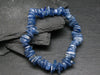 Blue Kyanite Genuine Bracelet ~ 7 Inches ~ 10mm Tumbled Beads