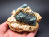 Rare Blue Apatite Crystal on Matrix from Russia - 4.2"