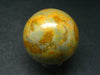 Rare Bumble Bee Jasper Sphere Ball From Australia - 1.2"