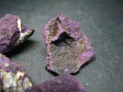 Lot of 10 tumbled Purpurite Crystals from Namibia