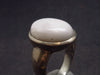 Scolecite Sterling Silver Ring From India - Size 9
