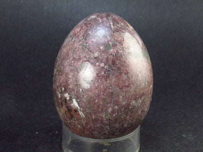 Large Rhodonite Egg From Canada - 152 Grams - 2.1"