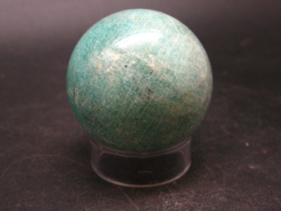 Rich Green Amazonite Sphere Ball From Russia - 1.7"