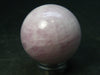 Pink Kunzite Spodumene Sphere From Brazil - 1.2"