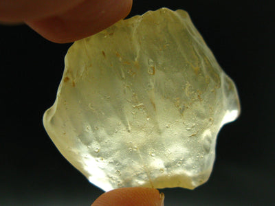 Nice Gem Libyan Tektite Glass From Libya - 19.6 Grams - 1.4"