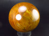 Rare Golden Orpiment & Realgar Sphere Ball from Russia - 2.6" - 473 Grams