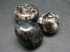 Lot of 3 Astrophylite Astrophyllite tumbled stones from Russia