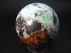 Russian Treasure from the Earth!! Pastel Emerald-Green Noble Talc & Hematite Sphere from Russia - 302 Gram - 2.3"