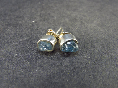 Sky Blue Topaz Oval Stud Earrings In 925 Sterling Silver from Brazil