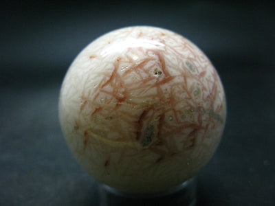 Large Scolecite Sphere From India - 1.9"