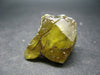 Large Yellow Sulphur Sulfur Crystal Italy - 1.2"