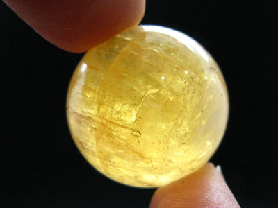 Imperial Topaz Sphere Ball From Brazil - 1.0" - 142.3 Carats