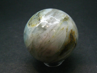 Gem Quality Blue Opal Sphere from Peru - 1.6"