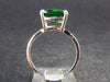 Helenite Gaia Stone Gem Sterling Silver Ring From Washington - Size 7.25 - 3.2 Carats
