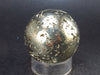 Pyrite Crystallized Sphere From Peru - 1.7" - 172 Grams