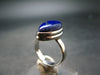 Lapis Lazuli Silver Ring From Afghanistan - 6.0 Grams - Size 8