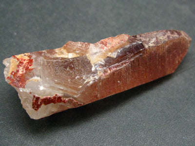 Tangerine Quartz Crystal From Brazil - 21.8 Grams - 2.3"