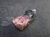 Rare Red Eudialyte Silver Pendant from Quebec, Canada - 1.1" - 3.23 Grams