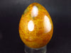 Rare Golden Orpiment & Realgar Egg from Russia - 2.6" - 247 Grams
