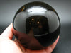 Rare Blue Amber Ball Sphere Fluorescent From Indonesia - 4.0" - 566 Grams