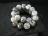 Merlinite Moss Agate Genuine Bracelet ~ 7 Inches ~ 8mm Round Beads