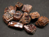 Lot of 10 Zircon Crystals From Tanzania - 23 Grams