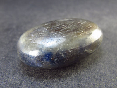 Blue Sapphire Corundum Tumbled Stone From India - 1.5" - 36.5 Grams