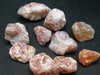 Lot of 10 Sunstone Raw Crystals From Tanzania - 187 Carats