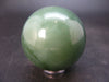 Nephrite Jade 1.6" Sphere Ball From Canada - 107 Grams