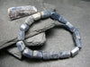 Blue Sapphire Genuine Bracelet ~ 7 Inches ~ 10mm Crystal Beads