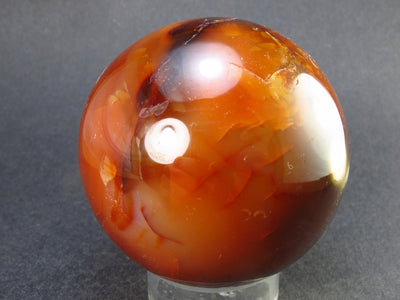 Carnelian Agate Sphere Ball From Madagascar - 2.3" - 263 Grams