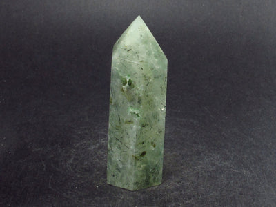 Unusual Green Prehnite Prenite Obelisk from Australia - 2.4"